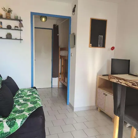 Moderne Avec Piscine, Proche Plage Et Commerces - 4 Couchages, Clim, Ascenseur - Fr-1-249-385 Апартаменти